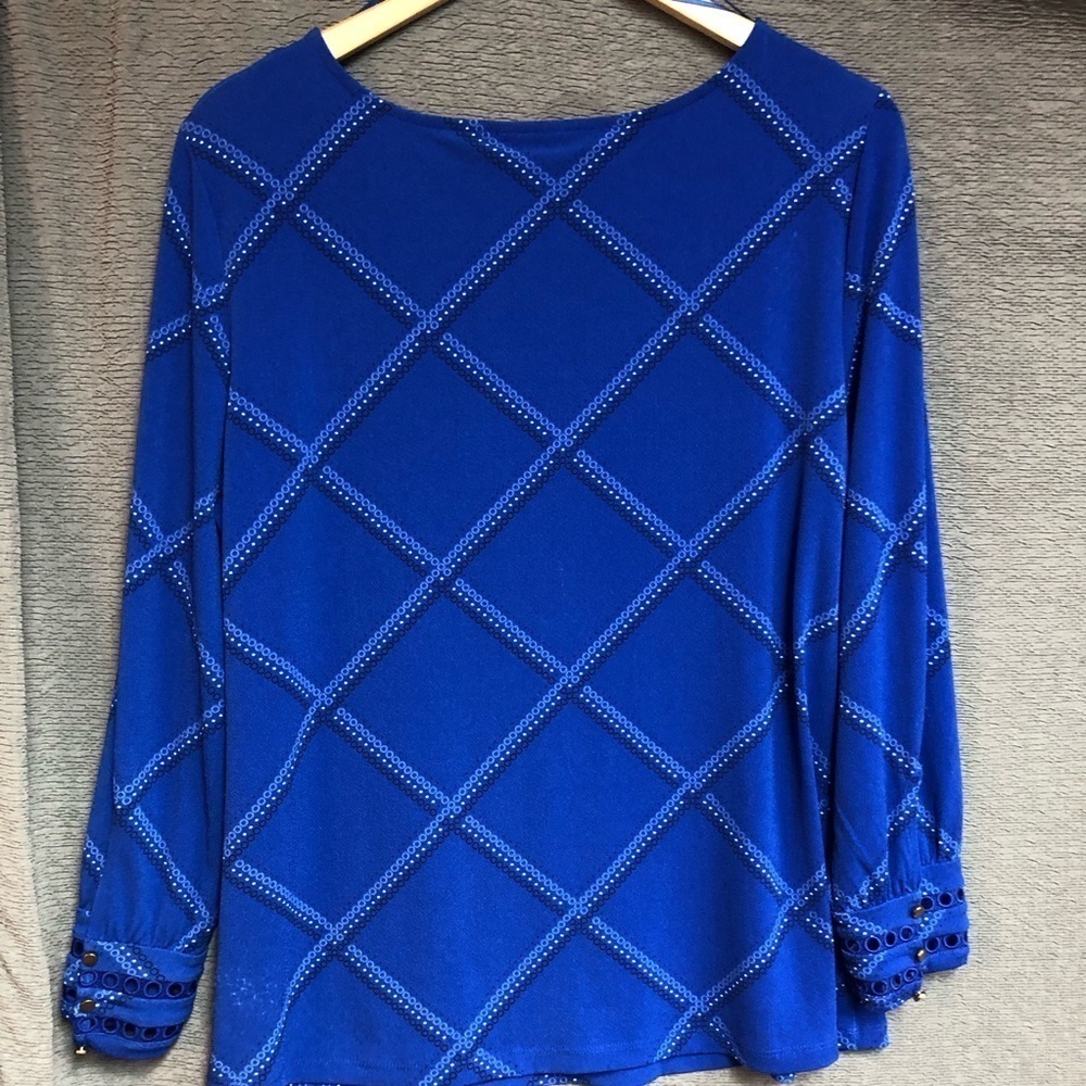 Charter club PXL royal blue top